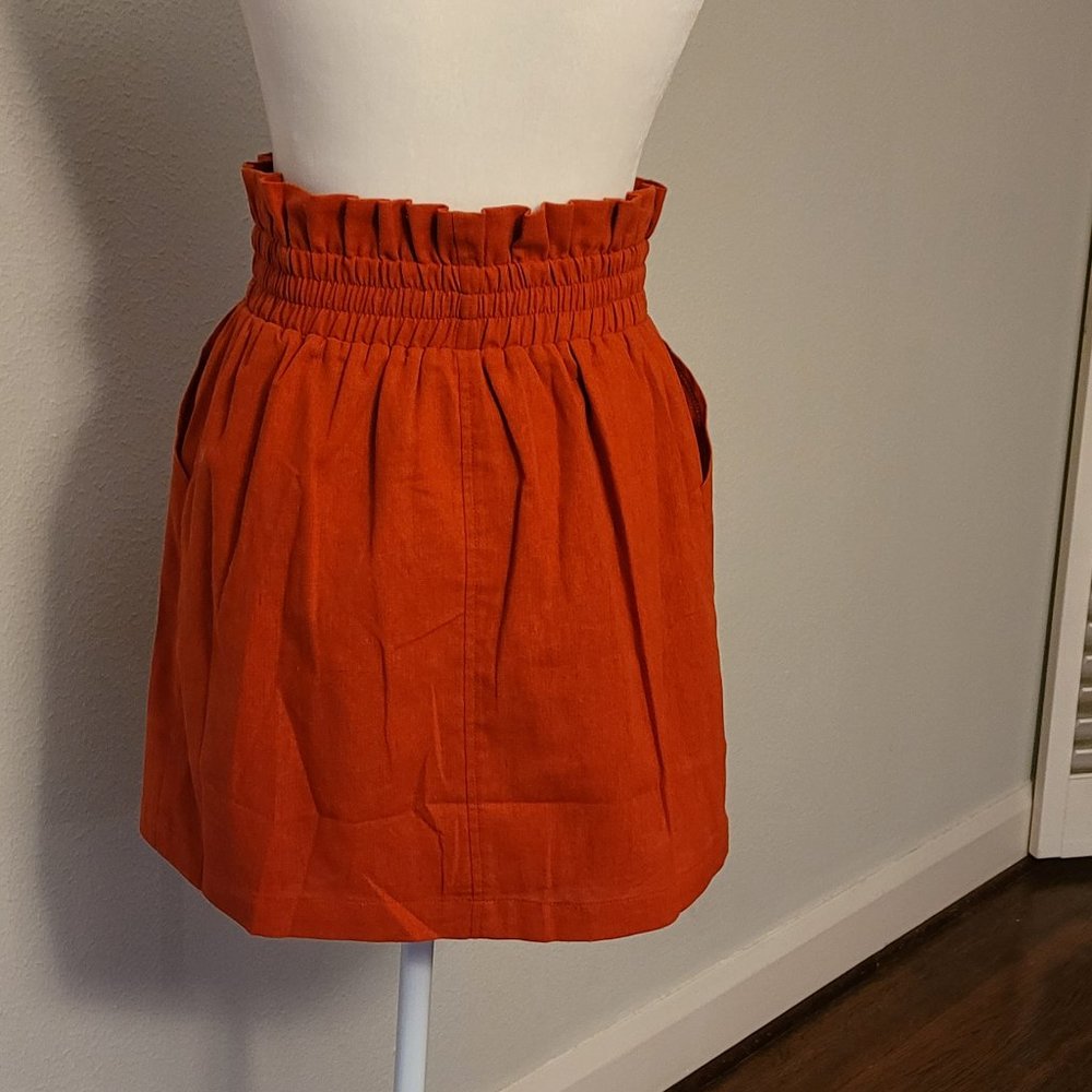 Cayenne Red-Orange Skirt - Picture 4 of 4